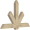 Ekena Millwork Kennewick Rough Sawn Timber Gable Bracket, Douglas Fir, 60"W x 40"H x 4"D x 6"F, 16/12 Pitch GBW060X40X0406KEN00RDF - alternate 5